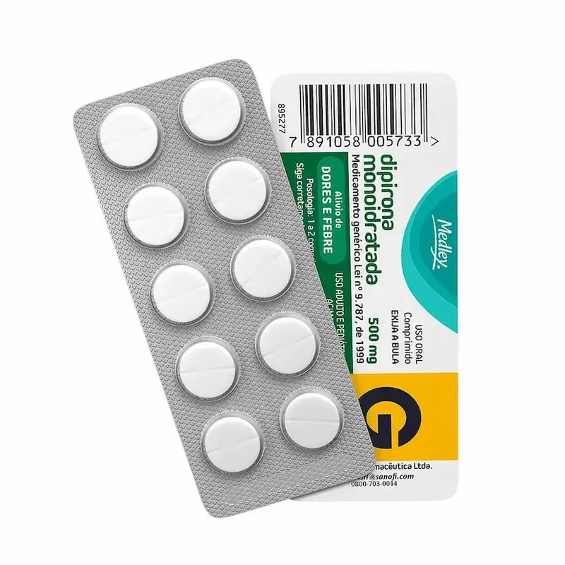 Dipirona Monoidratada 500mg Medley